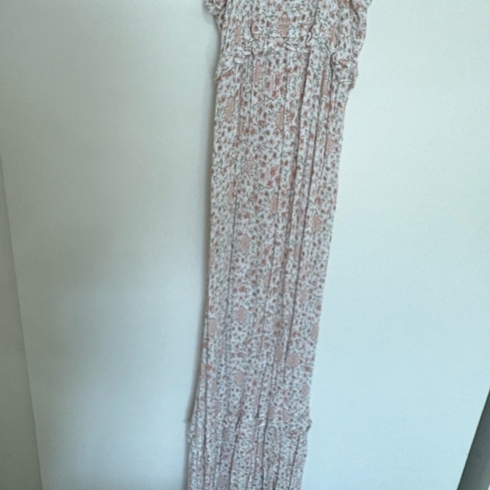 Hippie Rose Pink Floral Midi Dress - Picture 2 of 7